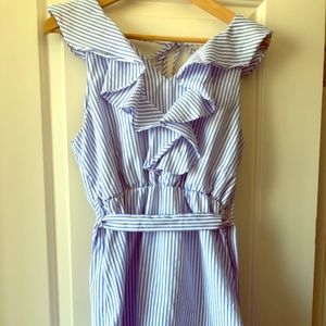 Blue summer Ruffle Dress